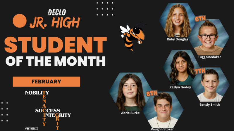 Student of the Month for February