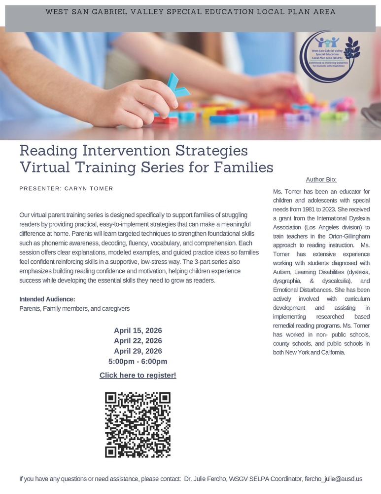 Free Reading Training