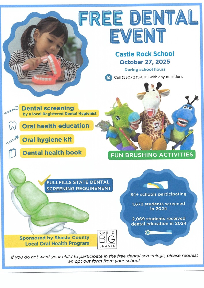 Free Dental Event Flyer