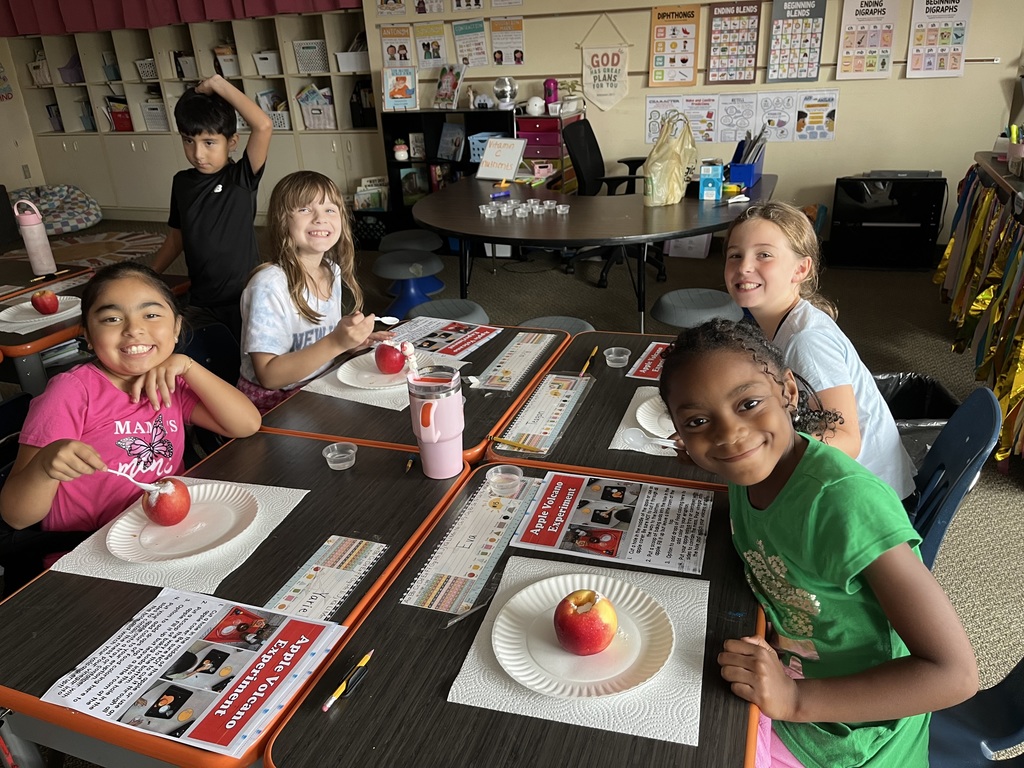 second grade apples