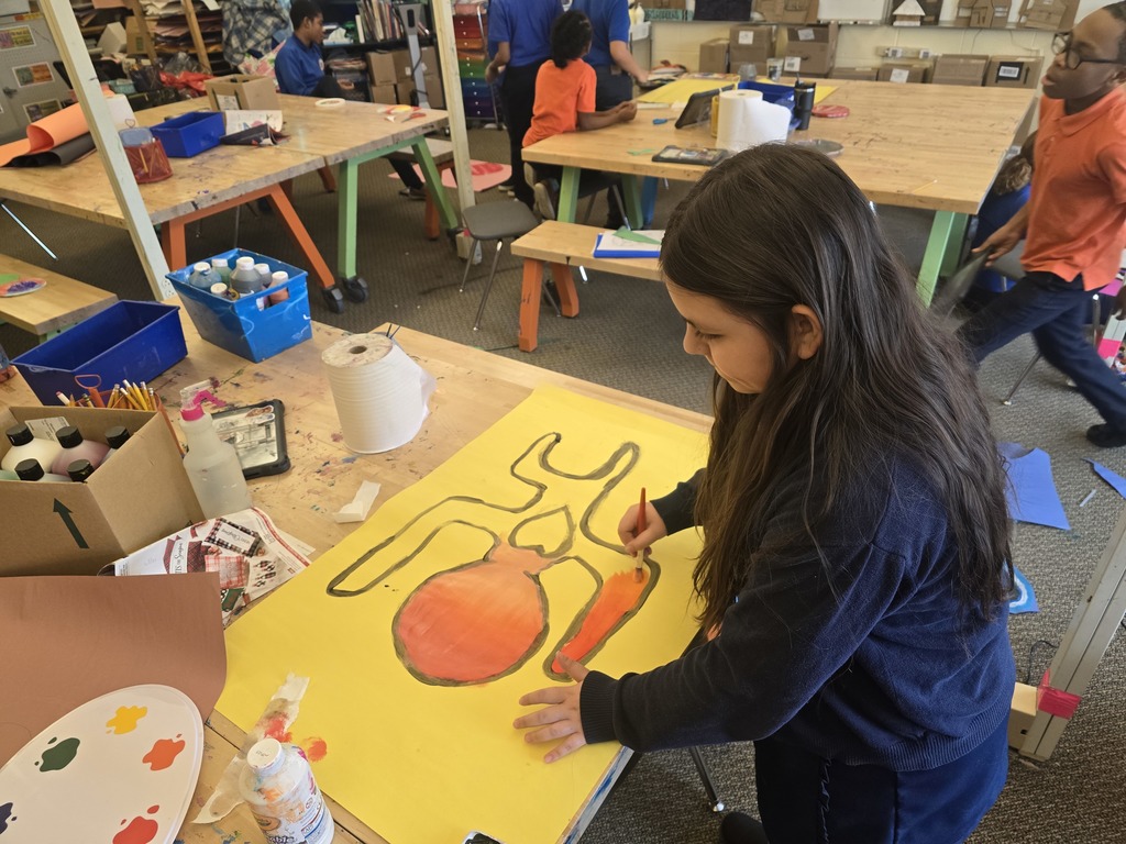 Fifth Grade Keith Haring Art