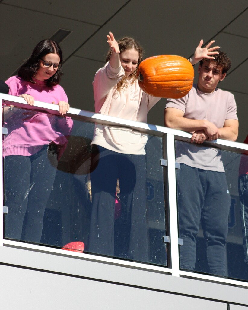 pumpkin toss