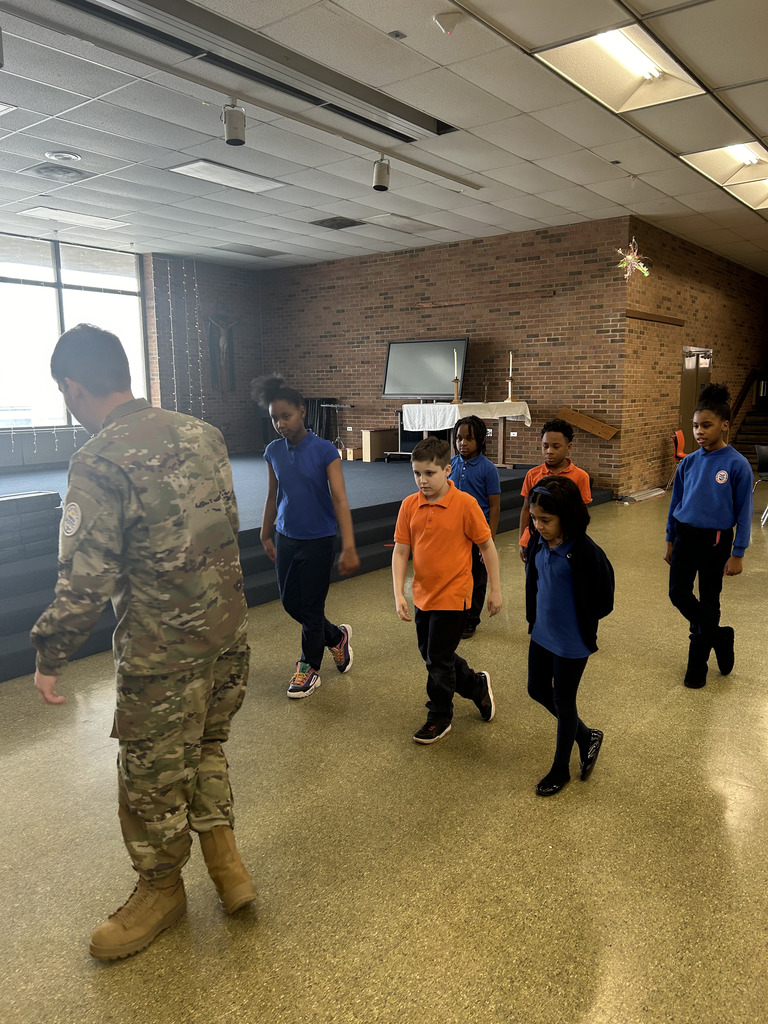 Third and fourth grade had an opportunity to see what AFJROTC is all about! Students were able to watch a demonstration, ask questions, and play a game of knockout to practice following commands. Congratulations to Damon ’29 and Gemariah ’28 for winning knockout! #MTA #AFJROTC