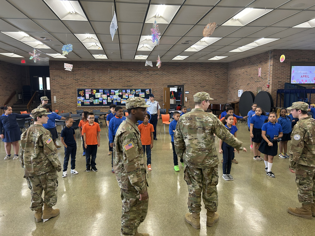 Third and fourth grade had an opportunity to see what AFJROTC is all about! Students were able to watch a demonstration, ask questions, and play a game of knockout to practice following commands. Congratulations to Damon ’29 and Gemariah ’28 for winning knockout! #MTA #AFJROTC