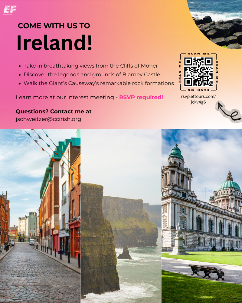 Ireland info meeting flyer