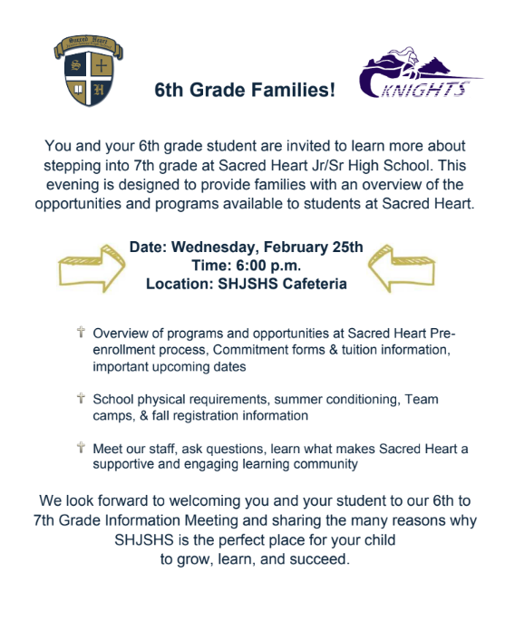 6th grade families