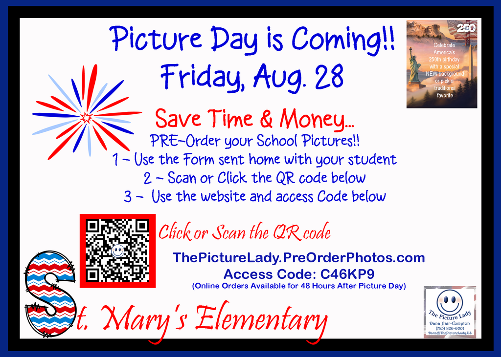 Picture Day Announcement
