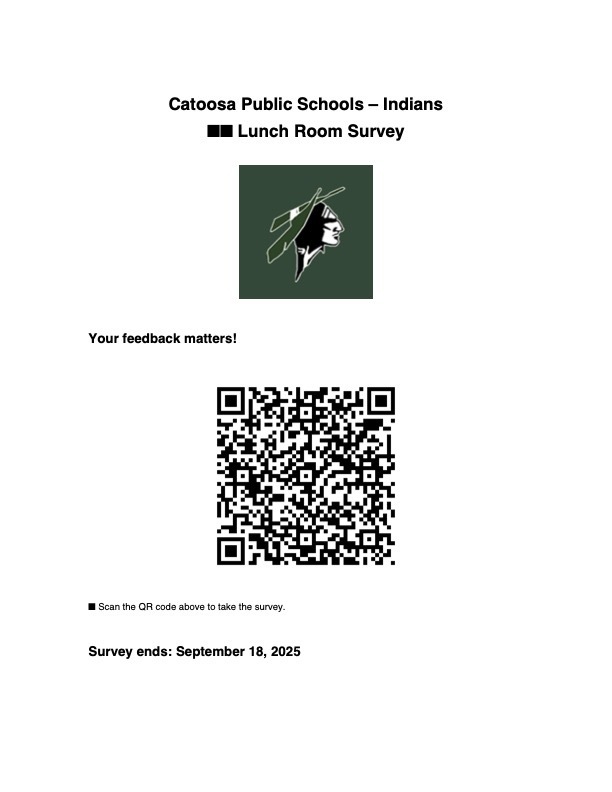 Lunch Room Survey Form 