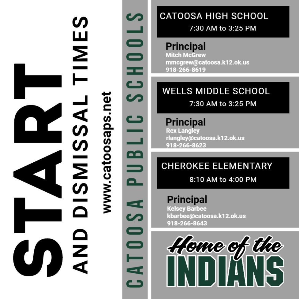 Start and Dismissal Times