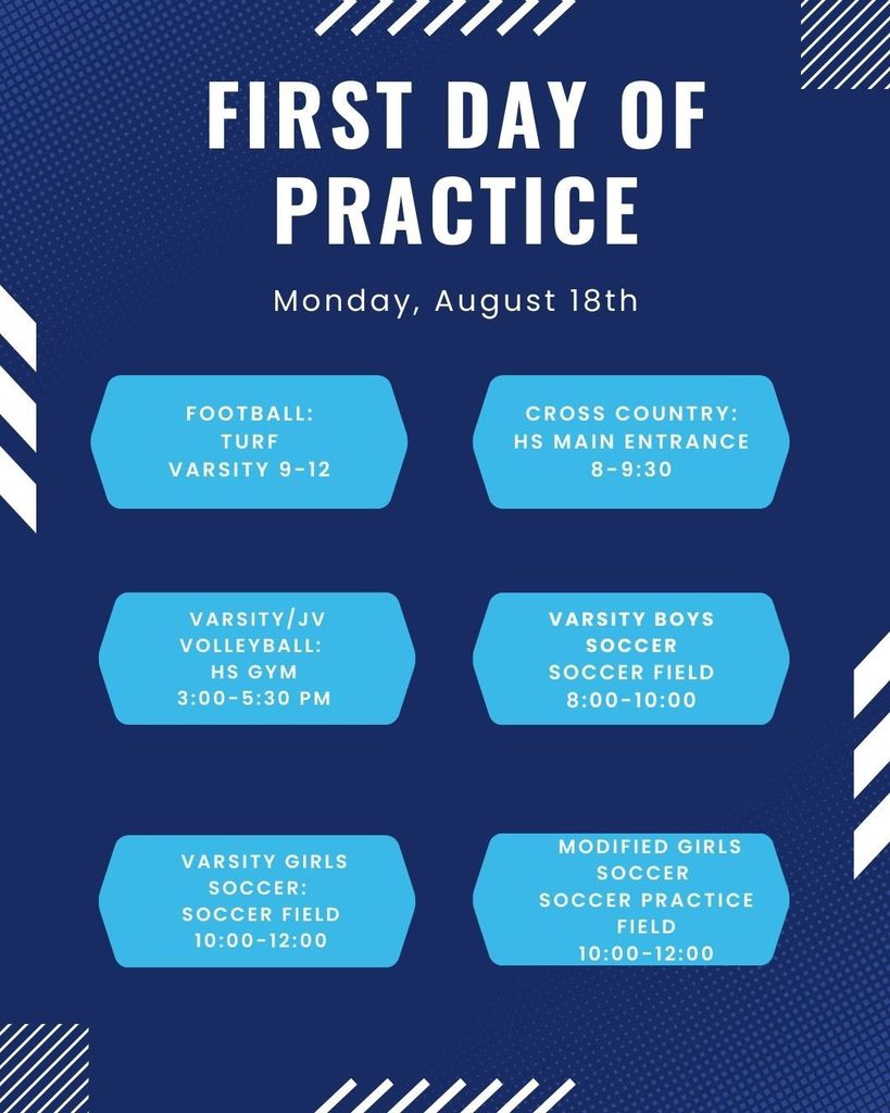 first day of practice 