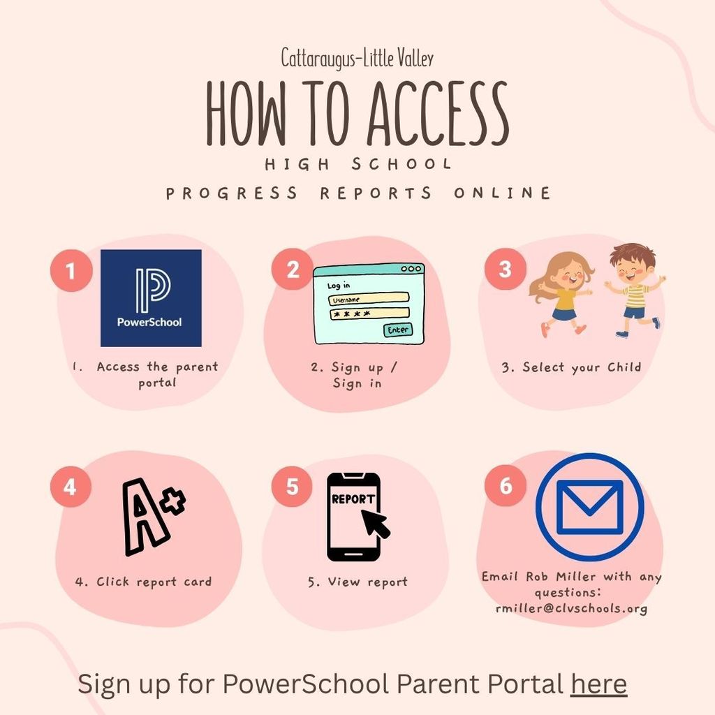 View High School  5-week progress reports through the parent portal!