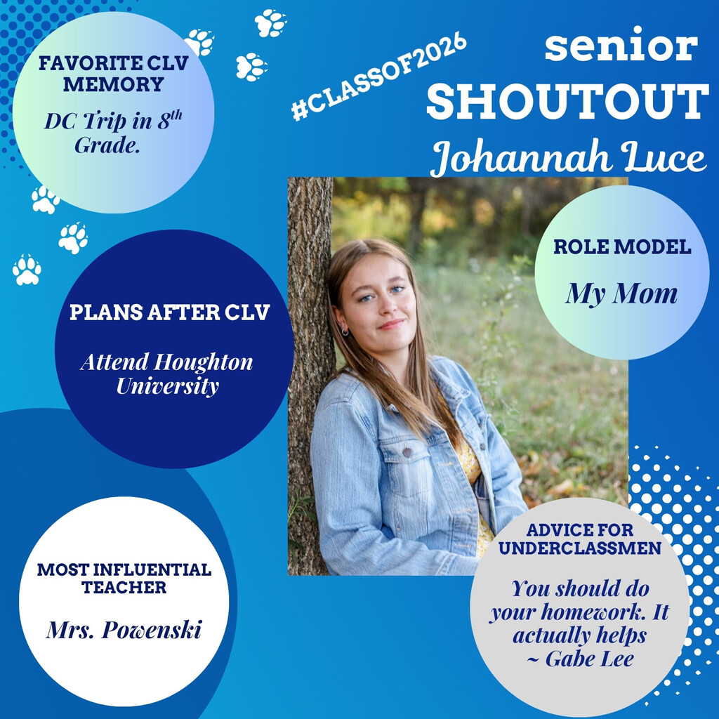 Senior Shout out