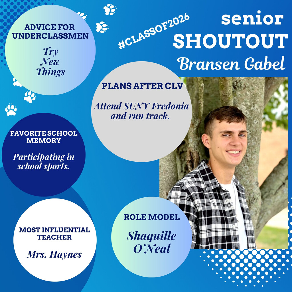 Senior Shout out