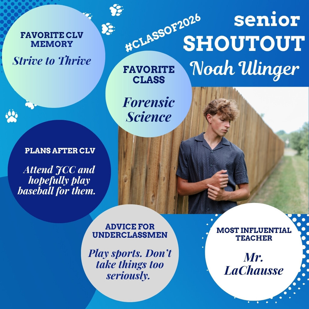 Senior Shout out