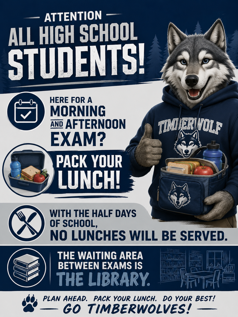 Pack a lunch! 