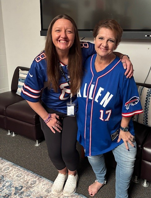 Students and Staff in Bills attire