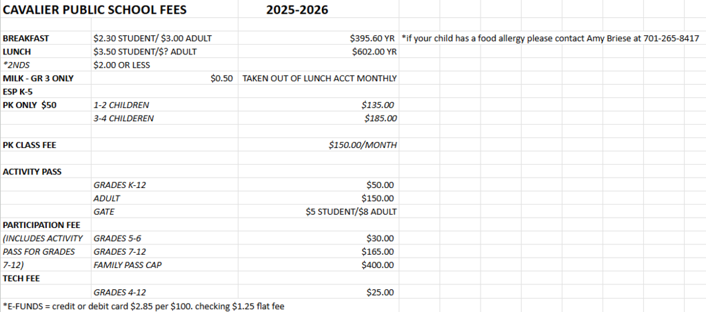 25-26 Fees