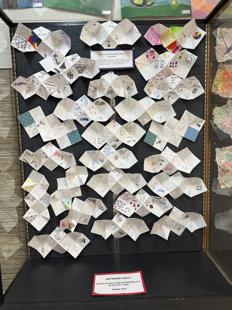 5th grade Accordion Books