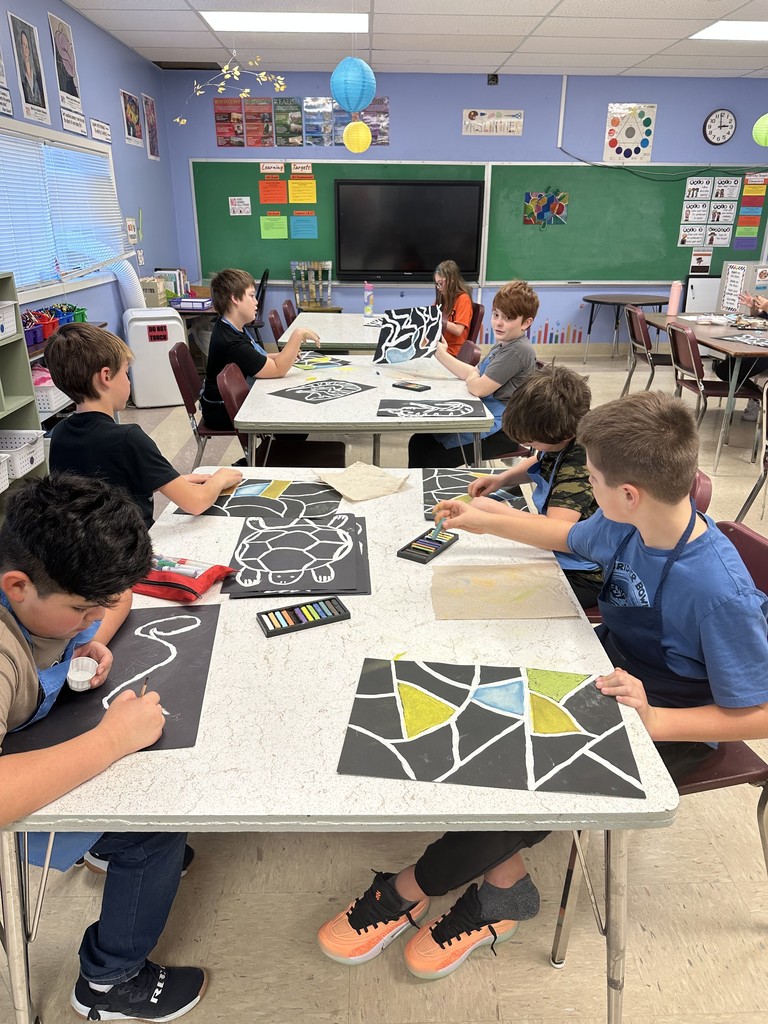 5th grade chalk pastels 1