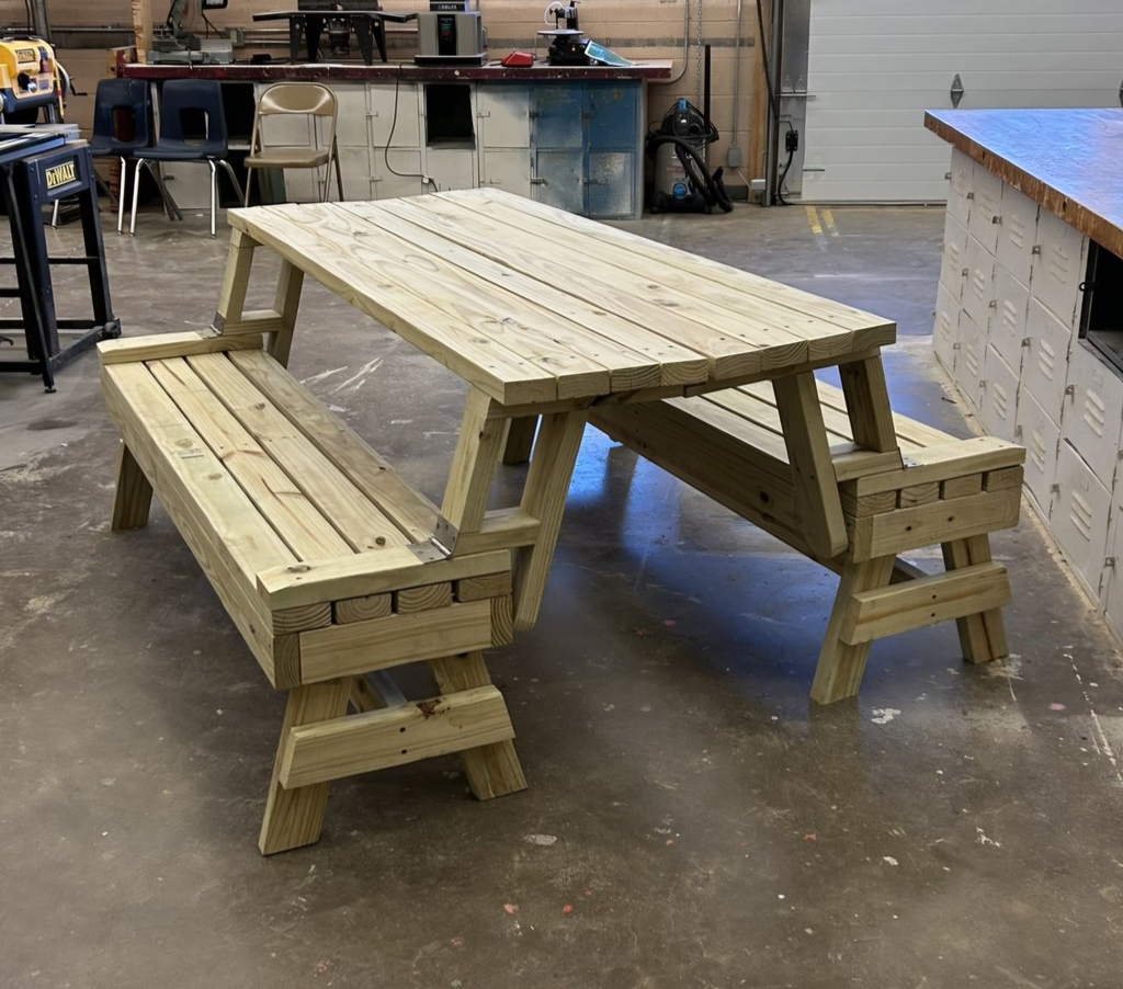 Jr. Class Raffle Bench/Table
