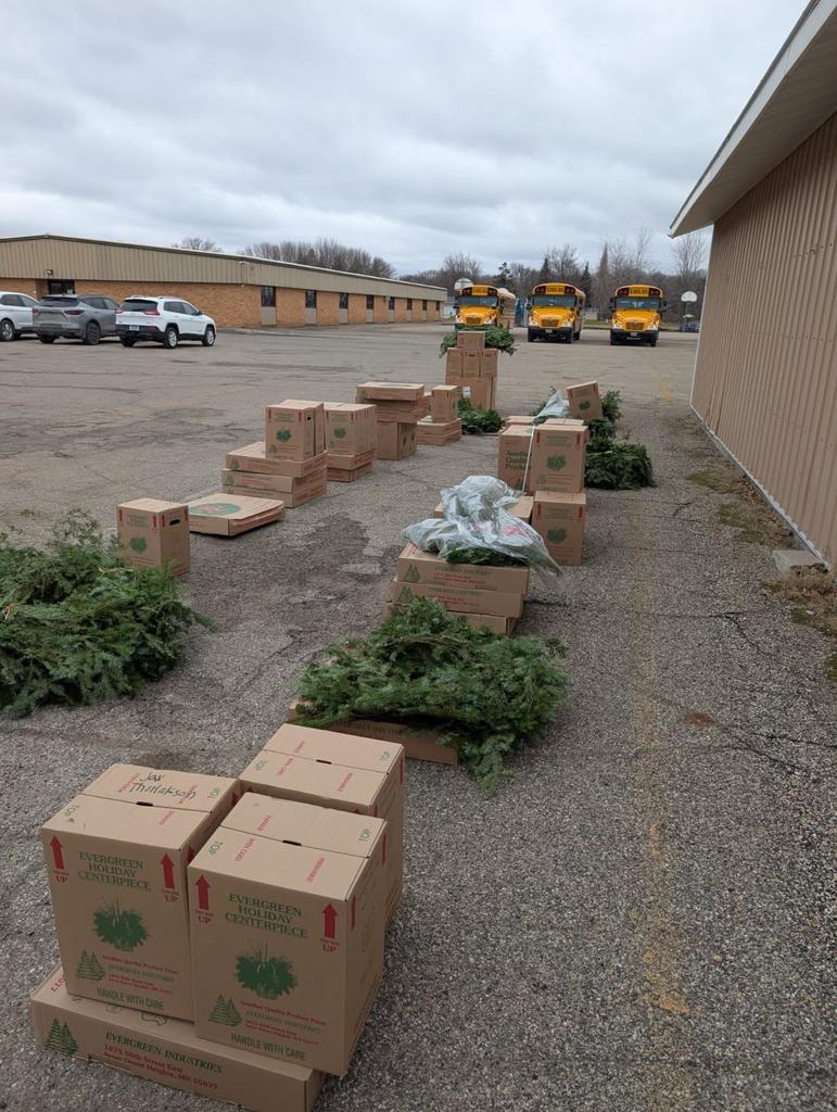 Evergreen order pickup