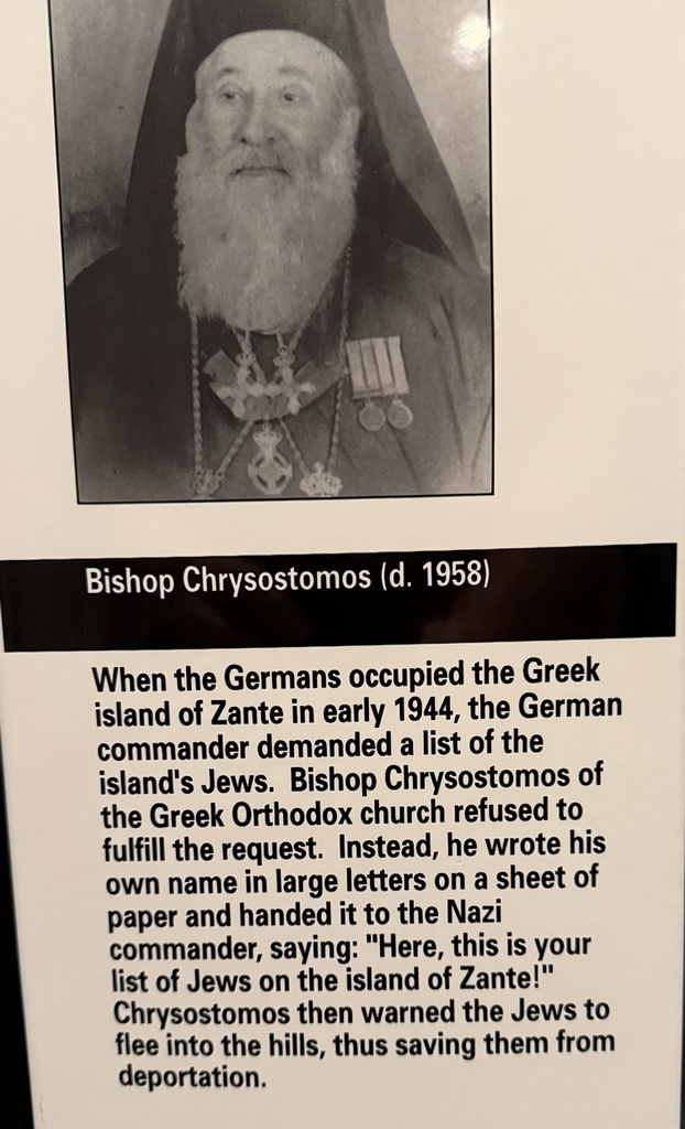 Hero who protected the Jewish people of his area. 
