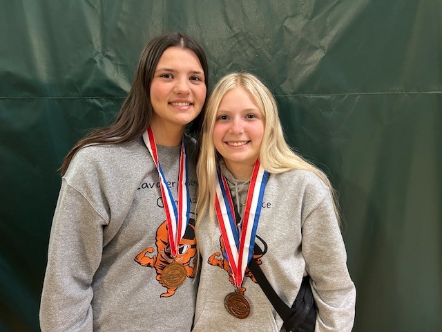 Kendra & Averie placed 3rd in metric mastery.