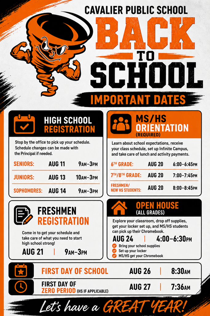Important Dates