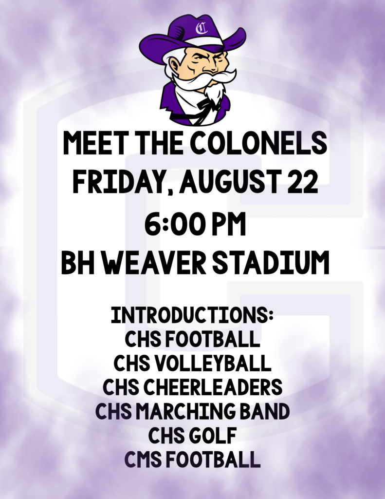 Meet The Colonels Flyer