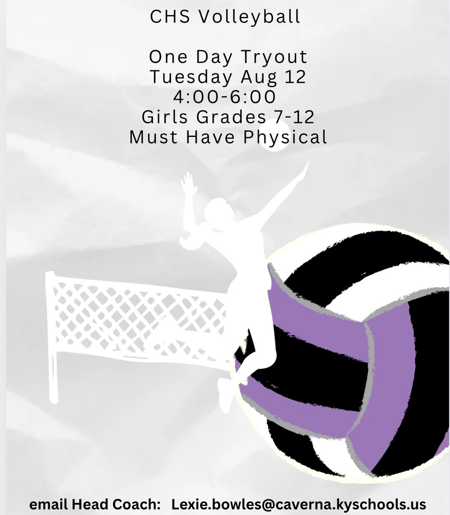 Volleyball Tryouts Flyer
