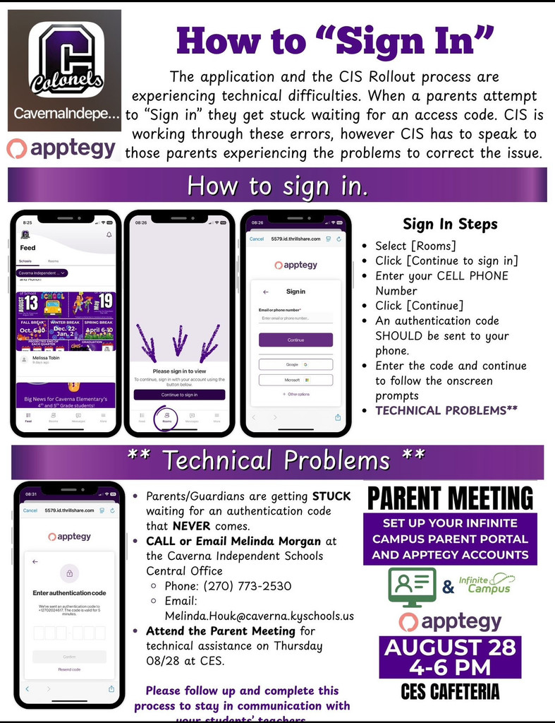 Parent Apptegy Meeting