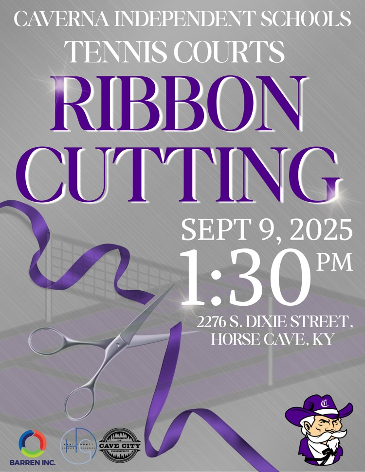 Ribbon Cutting Flyer for Tennis