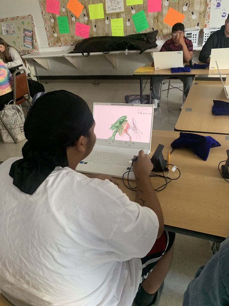 Students at Tables