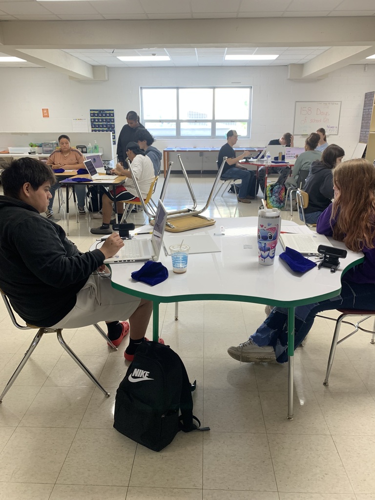 Students at Tables