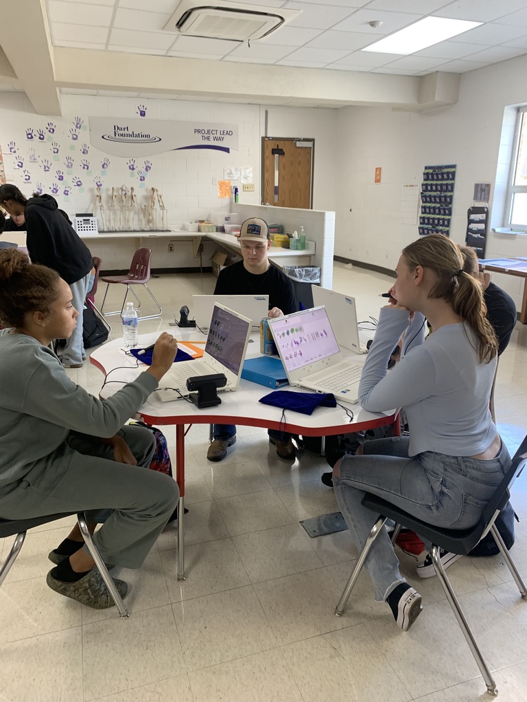 Students at Tables