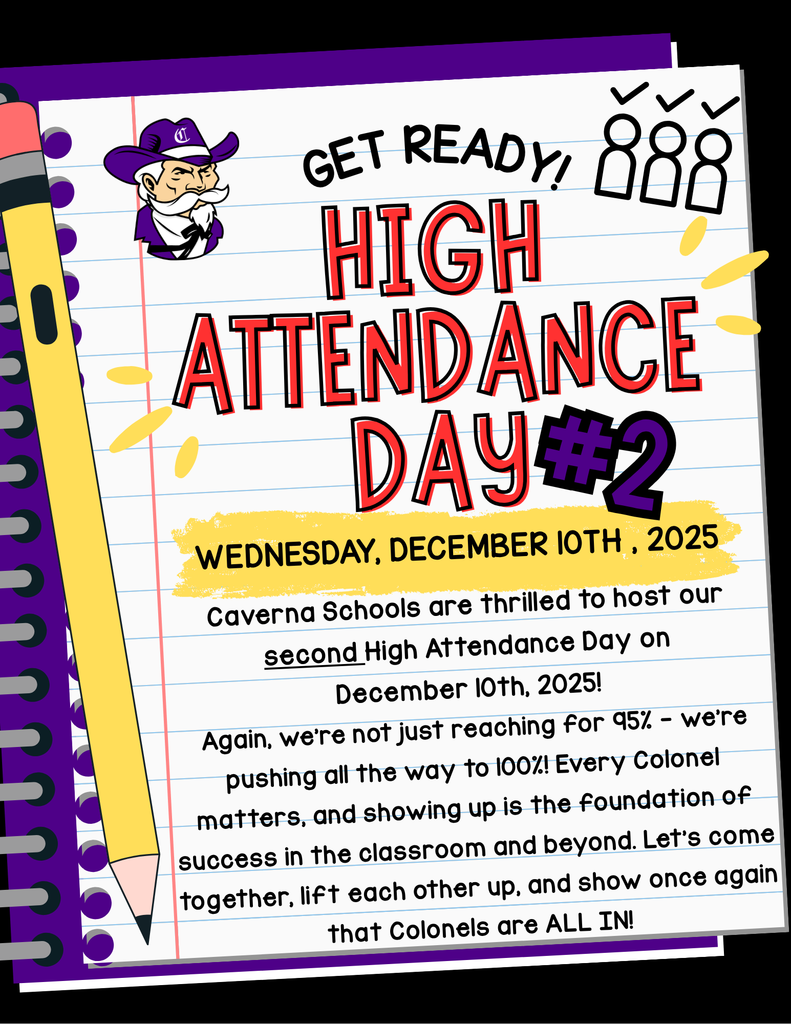 December High Attendance Day Save the Date