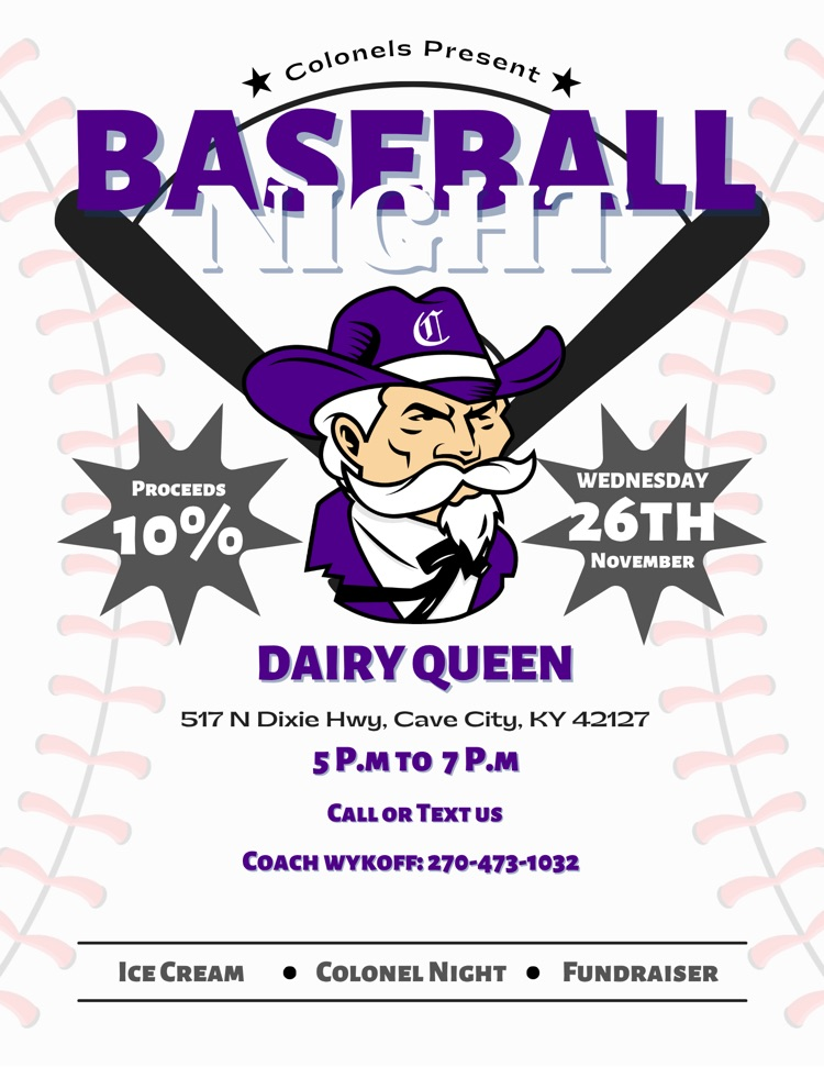 baseball fundraiser