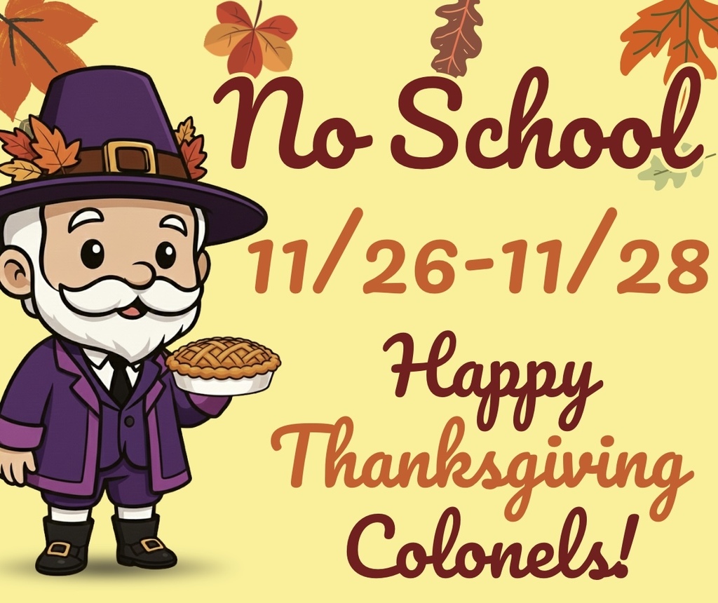No school happy Thanksgiving 11/26-11/28