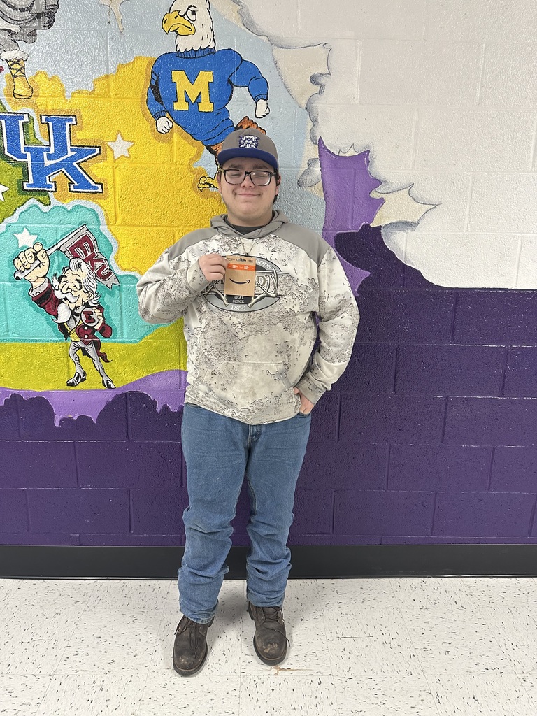 Jeremiah Hartman with $25 Amazon gift card