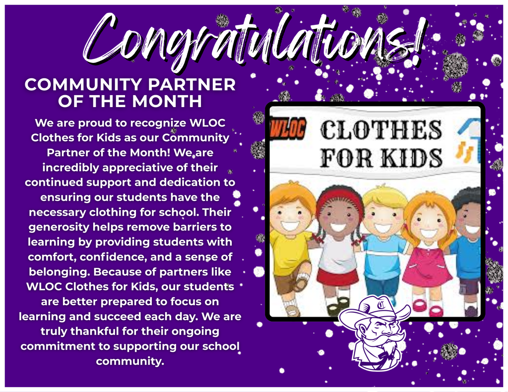 Community Partner of the Month WLOC Clothes for Kids