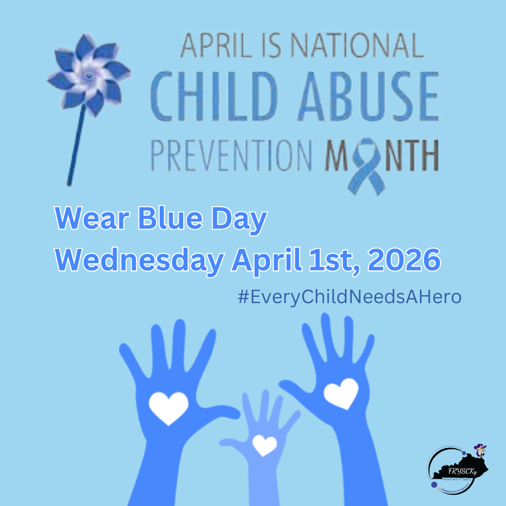 Child Abuse Wear Blue Day 2026