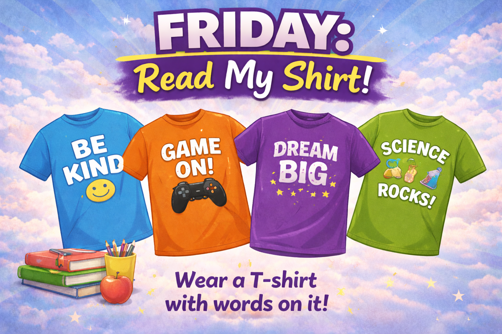 Friday: Read my Shirt