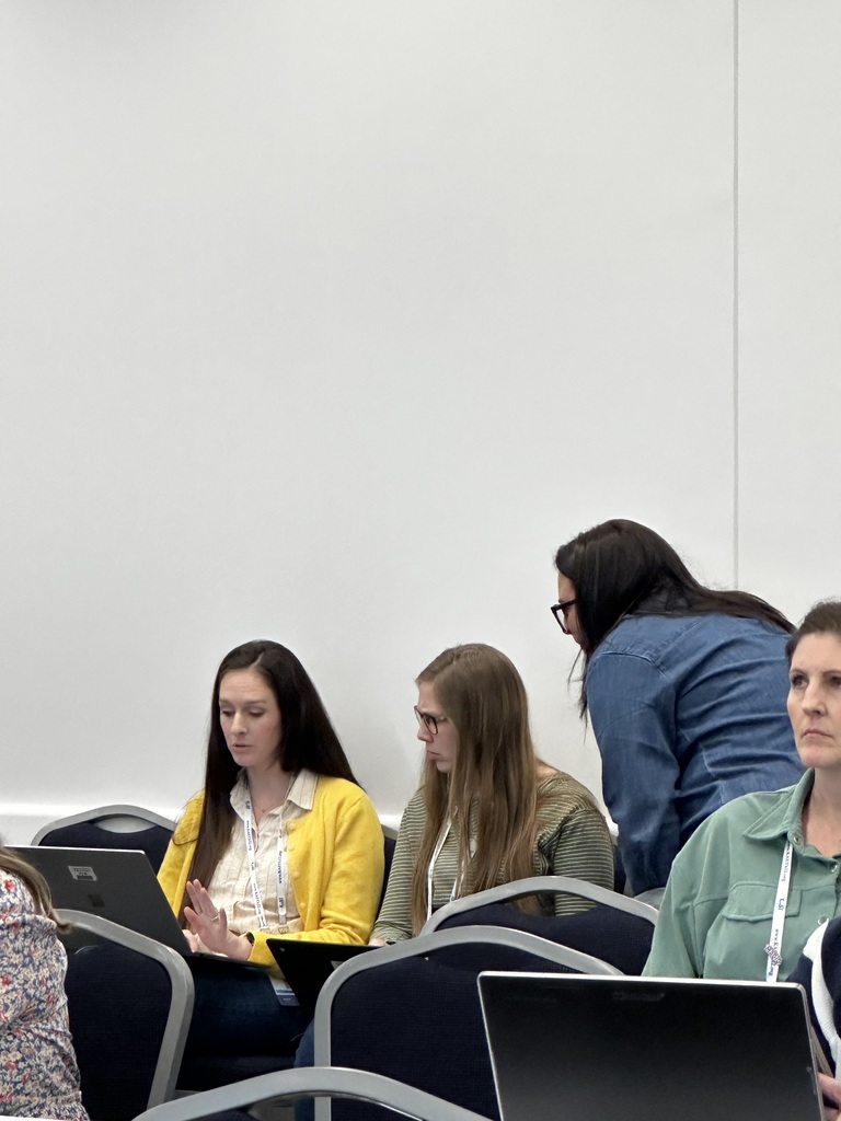 Mrs. V helping again