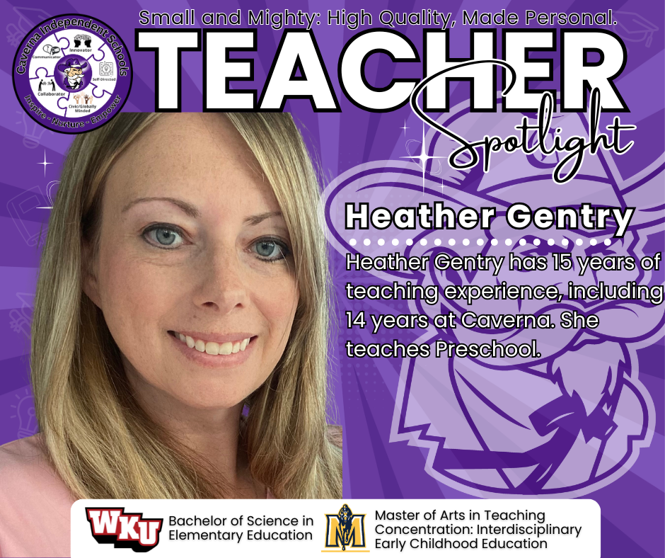 Mrs. Gentry Teacher Spotlight Post