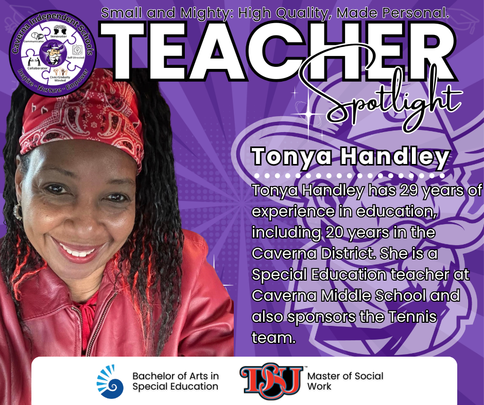 Mrs. Handley Teacher Spotlight Post