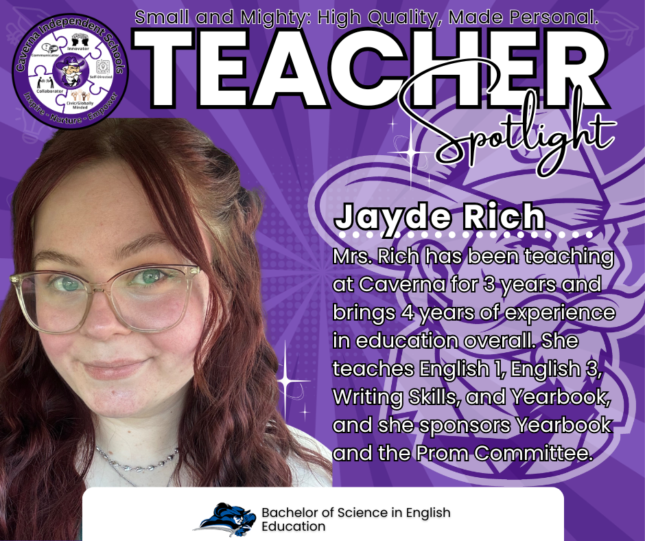 Mrs. Rich Teacher Spotlight Post