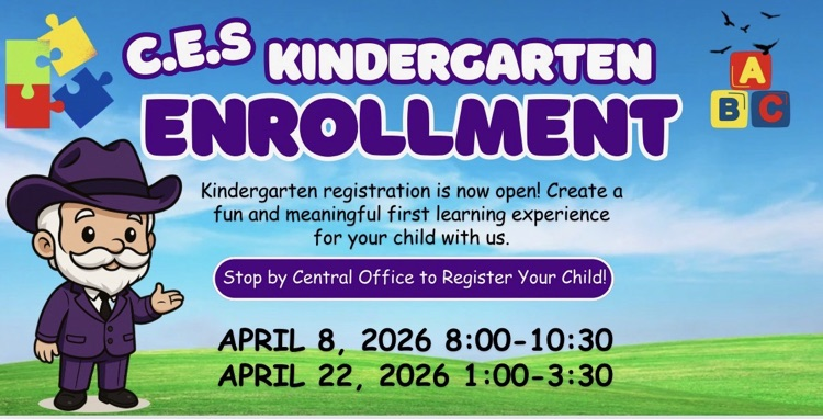 Ces kindergarten registration is now open