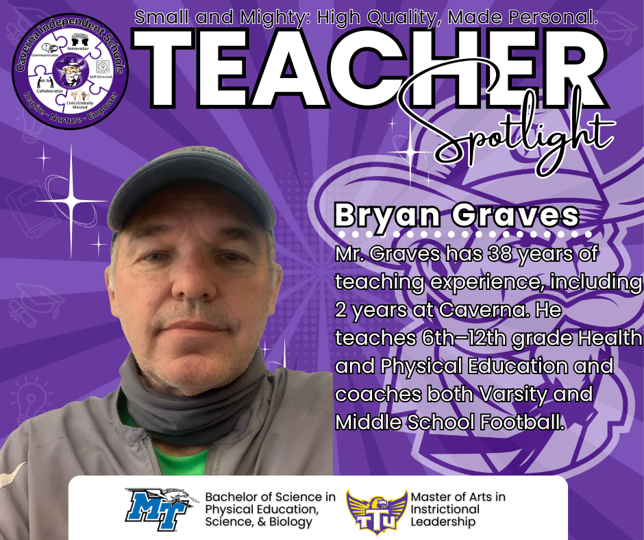 Mr. Graves Teacher Spotlight