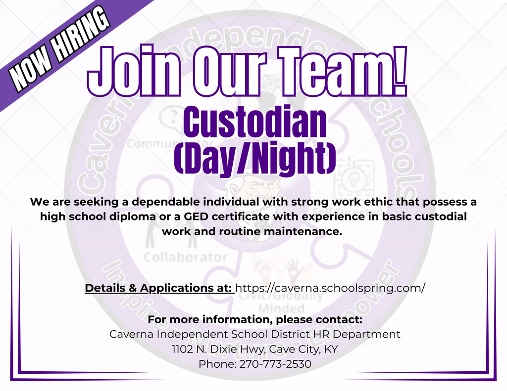Custodian Job Posting