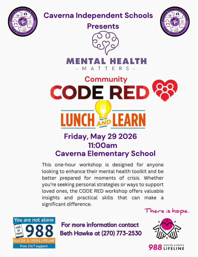 Flyer with various images/logos promoting an event that supports mental health.